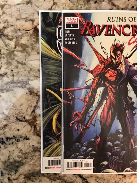 RUINS OF RAVENCROFT CARNAGE Scream #1 Cover A 1st Cortland Kasady Lot Set 12
