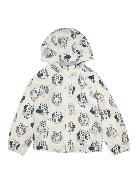 Disney for Gap Kids Girls White Denim Jacket Small kids