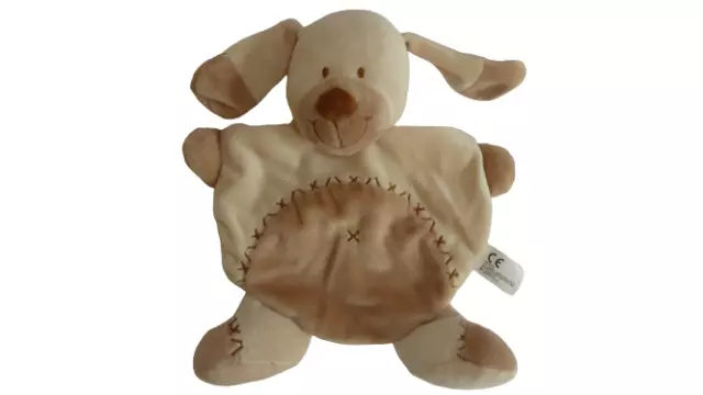Doudou lapin plat marron Nicotoy Simba Dickie