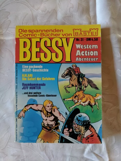 Bessy Taschenbuch Nr. 31 von 1981 aus dem Bastei-Verlag! TOP!