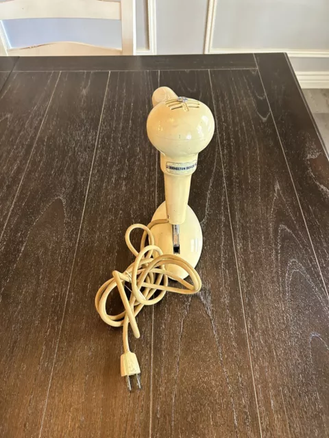 VINTAGE HAMILTON BEACH HEAVY ELECTRIC HAIRDRYER With The Stand.