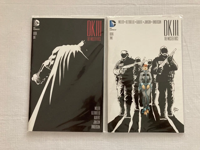 Dark Knight III: The Master Race - Assorted Lots of 3 - DC Comics - NM- Batman