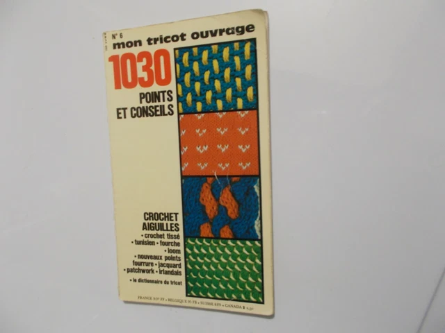 Livre 1150 Points Tricot – Sélection 25€ – Immédiat & Point Relais