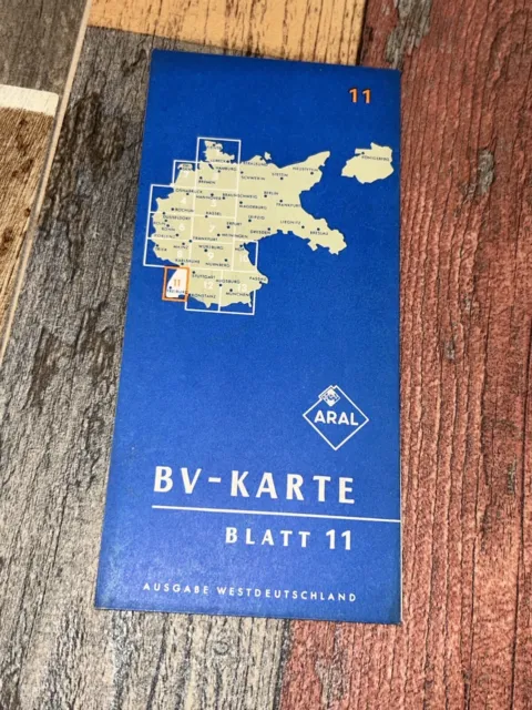 Aral Strassenkarte LandkarteStadtplänen BV Karte Deutschland Blatt 11