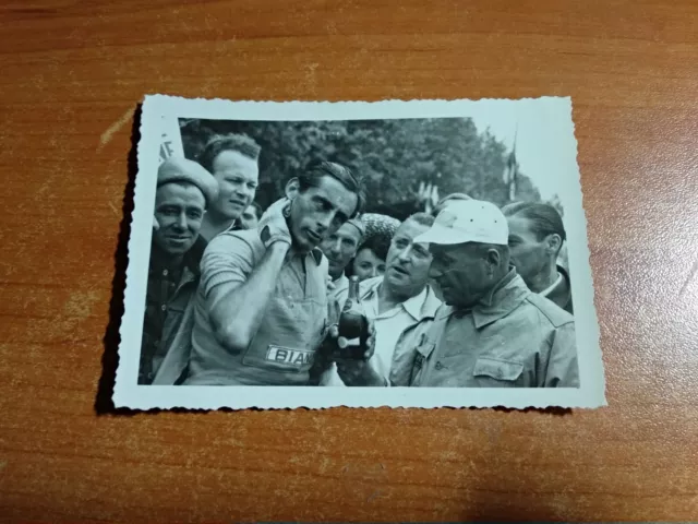 Foto Ciclismo/Cyclisme FAUSTO COPPI/Sq. Bianchi Anni '40/50 originale