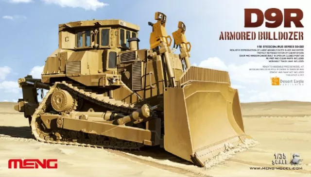 Meng SS-002 Model 1/35 Isreali D9R Doobi Armored bulldozer Model Kit