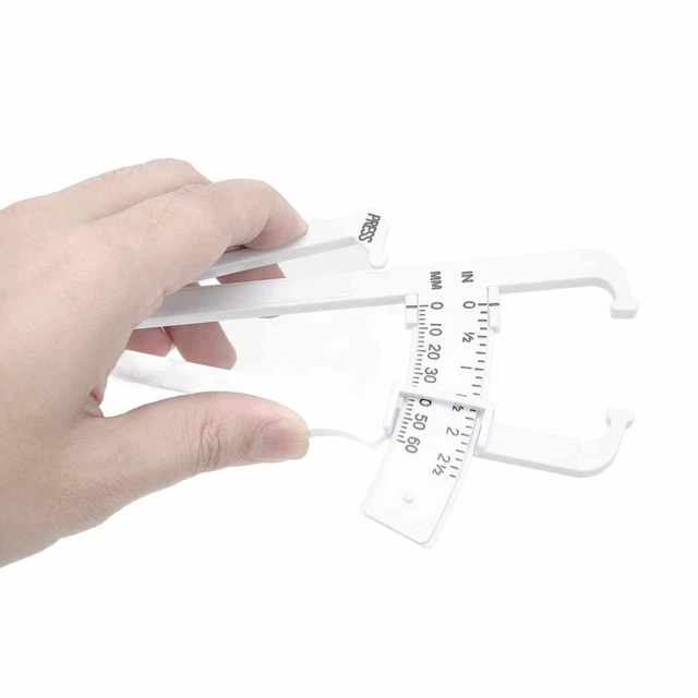 (Clip tipo pinza grassa pelle grassa scale trasparenti alta precisione mm pollice corpo SG5
