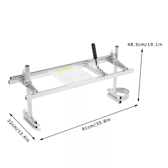 Brand New Chainsaw Mill Suits Up to 14"-36" for Bar Saws Slabbing Milling Planks 2