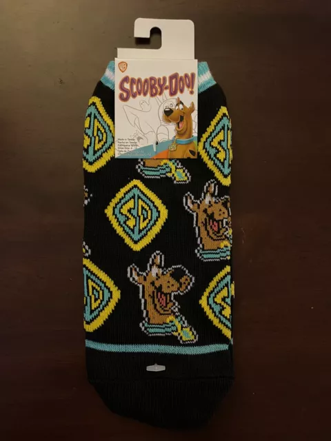 Hanna-Barbera Scooby Doo No-Show Socks 1 Pair  NEW