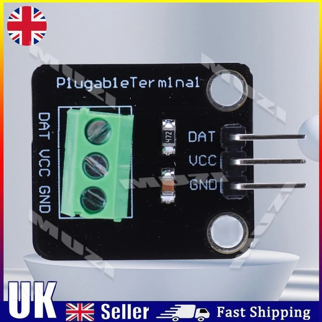 DS18B20 TERMINAL ADAPTER Module Convenient Temperature Sensor Module ...