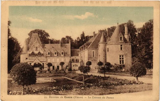 CPA AK Env. de COSNE - Le Chateau du Pezeau (456584)