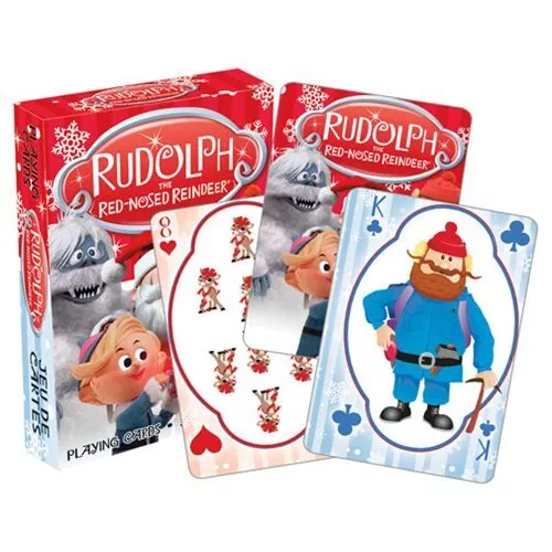 * Rudolph The Red-Nosed Reindeer Aquarius Playing Cards *
