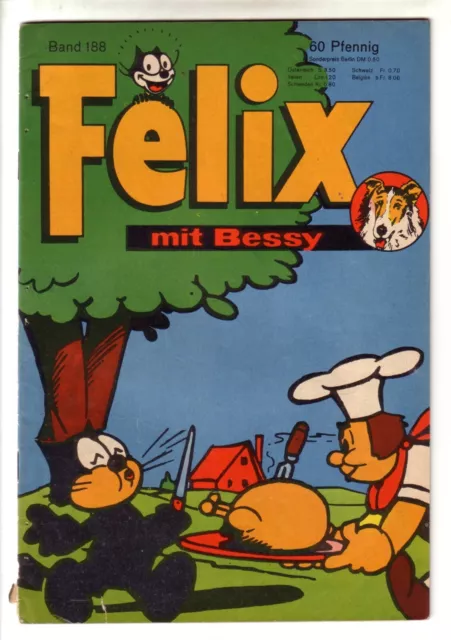 Felix, Heft Nr. 188, mit Bessy, Bastei-Verlag