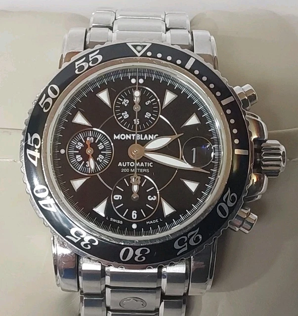 RELOJ PULSERA MONTBLANC Meisterstuck cronógrafo automático~25