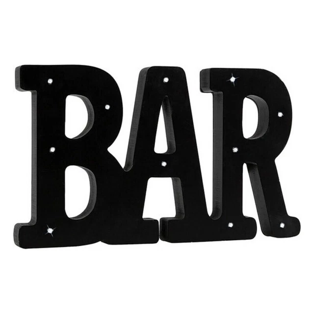 Decoración de Pared Bar 36 x 2 x 21 cm