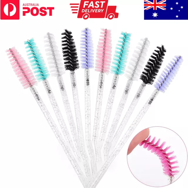 Disposable Eyelash Brushes Extension Applicator Spoolies Mascara Eyebrow Wands