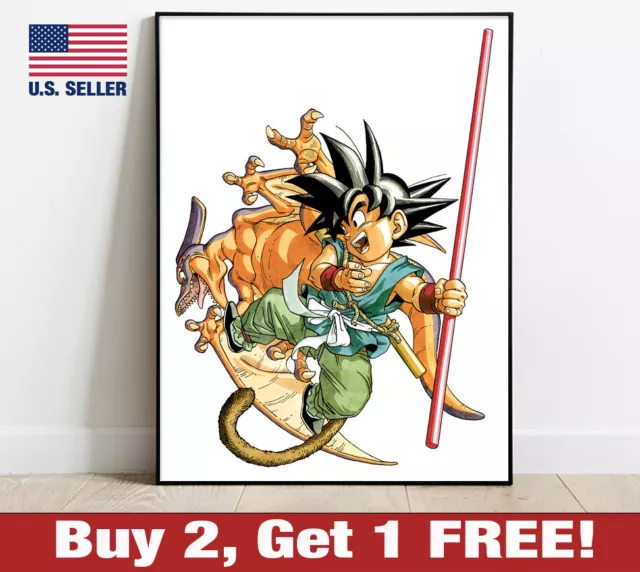 Dragon Ball Poster Cell and Saiyajins at the Cell games 18inx12in Free  Shipping