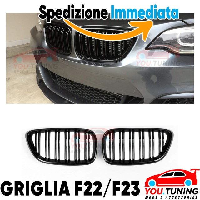 Nero Lucido M  Per BMW E90 E91 M Griglia Anteriore Per Auto Griglia A Doppio Rene Nero Lucido Serie~p129698259 - Foto 9