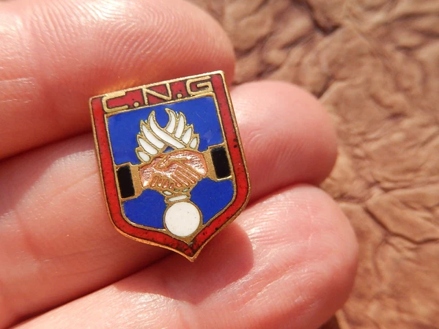 Insigne Gendarmerie Nationale – Pin's Vintage ORIGINAL Années 1990, France, 13mm