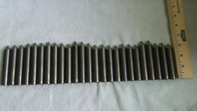 25 PCS 5/8" Dia 4140 CR Steel Rods, Metal Bars MADE IN USA, Around 6 1/2 Feet!!