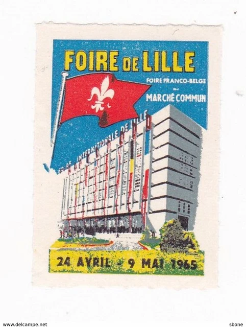 Vignette - Foire de Lille - 1965