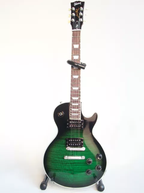 Guitare miniature Axe heaven - Gibson Les Paul anaconda burst Slash