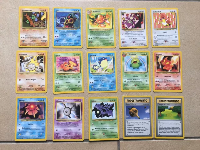 Pokemon Trading Card Game Carte Set Neo Revelation Unlimited Ita Italia Wizards