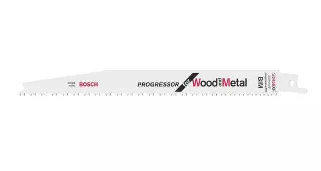 25 X Bosch Hoja de Sierra Calar S 3456 XF, Progressor para Madera Y Metal