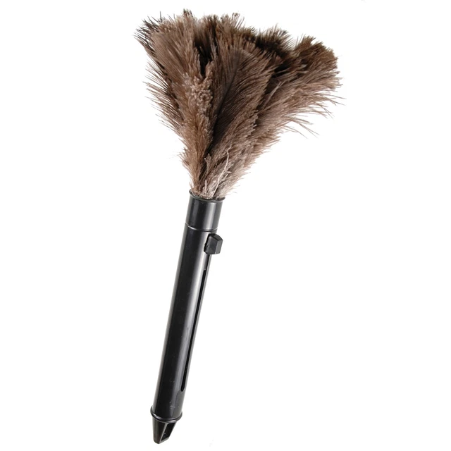 Ettore 31034 11" Retractable Ostrich Feather Duster Multi