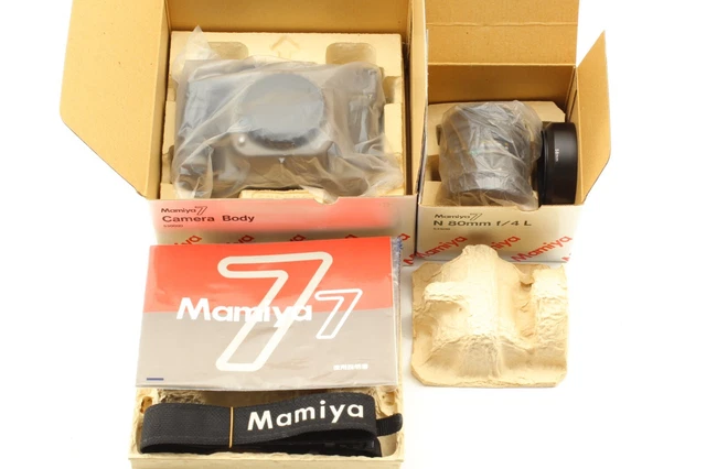 CLA'd*Near MINT / BOX* Mamiya 7 Medium Format Film Camera N 80mm f4 L From JAPAN