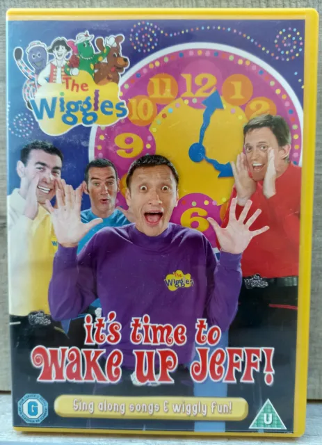 The Wiggles Its TIME to Wake up JeFF! DVD Sing a long Songs 87 mins Hit Entertai