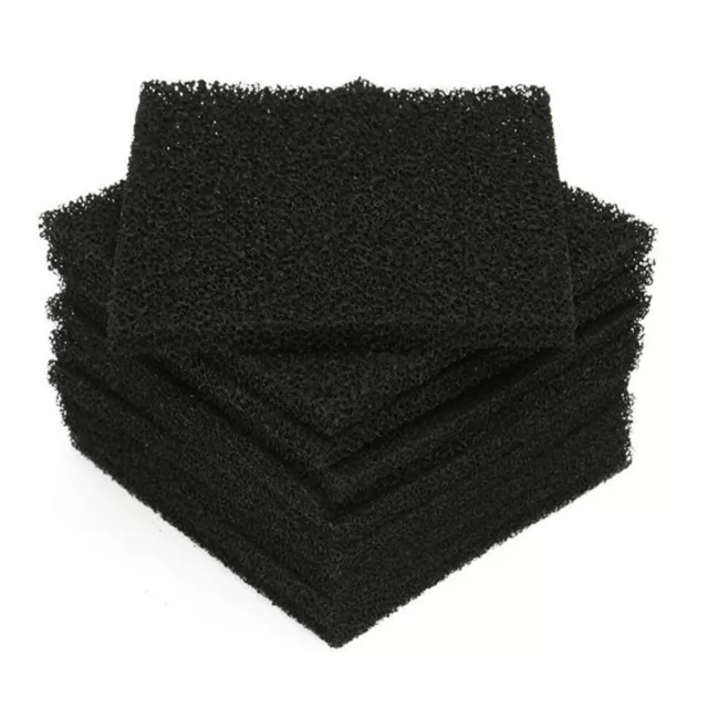 Wholesale 10Pcs Square Universal Activated Carbon Air Filter Sponge Foam Pad