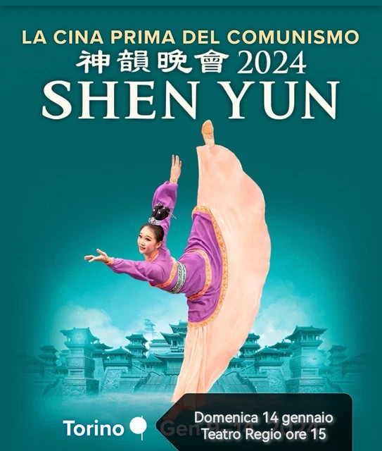 BIGLIETTI SHEN YUN 2024 Teatro Regio di Torino La Cina prima del