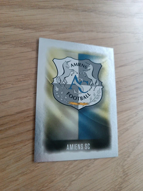 Ecusson Amiens Sticker 851 Panini Foot 2016 2017 Logo Vignette