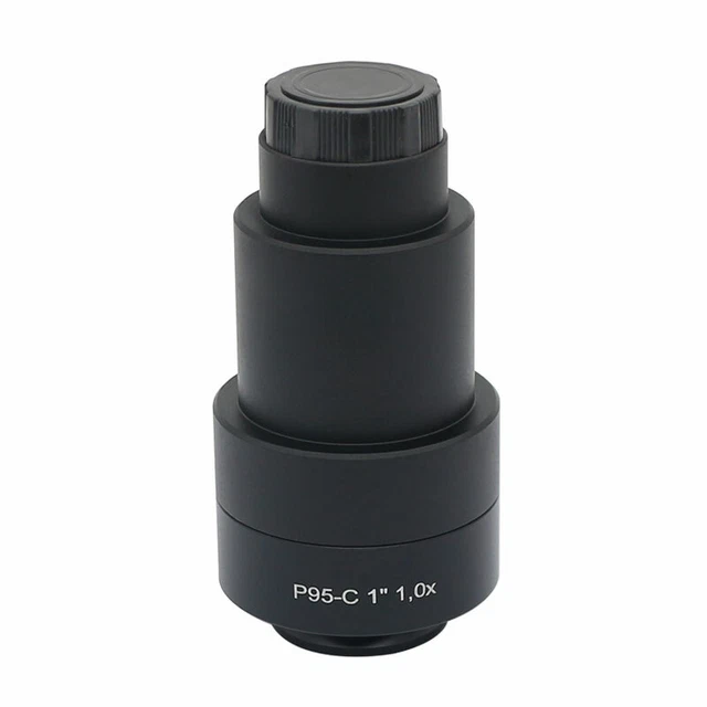 1X C-mount Relay Lens Adapter to 30mm CCD Interface Camera for Zeiss Microscope
