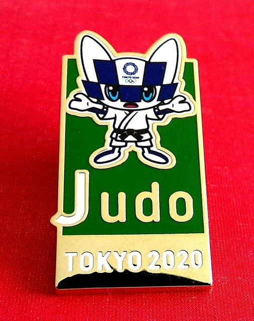 RARE OFFICIAL &JUDO Venue" Tokyo 2020 Japan Olympic Games Pin / 2024