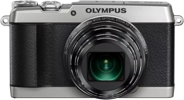 [NEAR MINT] Olympus Stylus SH-1 Digital Camera 16.0MP Silver (N023)