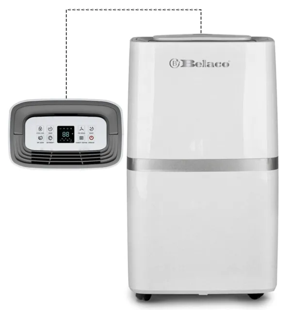 Belaco 20L Day Dehumidifier, Quiet and Comfortable
