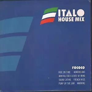 Rococo (Dance) Italo House Mix 7" vinyl UK Mercury 1989 B/w new house pic sleeve