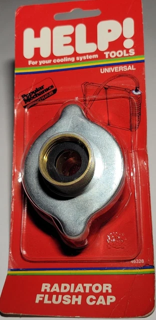 Dorman Help 46328 Universal Radiator Flush Cap Water Hose Cooling System Flush