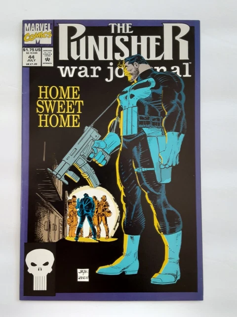 THE PUNISHER WAR JOURNAL Comic Book Vol. 1, No. 44 (Marvel July 1992) VERY NICE!
