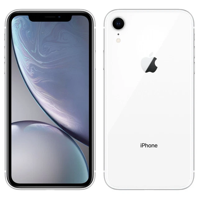 Apple iPhone XR 128 Go Blanc assez bon état garanti 12 mois