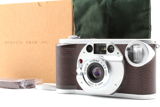 [Almost Unused in Box] Minolta Prod 20s 35mm Point & Shoot Film Camera JAPAN