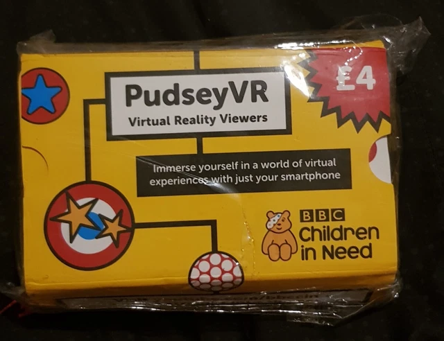 BBC Children in Need pudsey VR  viewer new