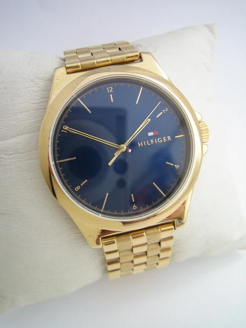 Tommy Hilfiger Watch Men Gold FOR SALE! - PicClick display picture 3