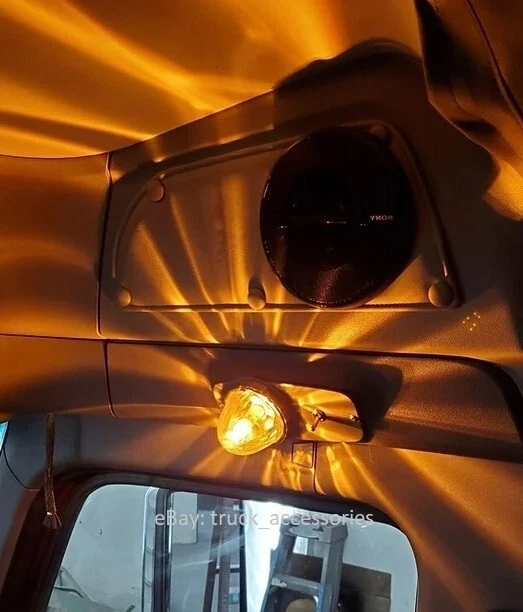 Peterbilt 579 / Kenworth T680 Above Door Dome Light Watermelon (Bracket Only)