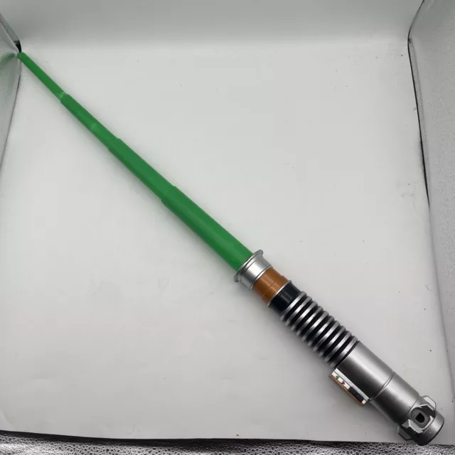 Star Wars Extendable Flick Out Green Lightsaber Luke Skywalker Hasbro 2015