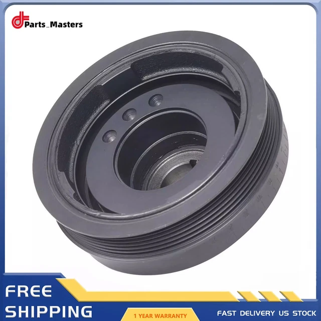 M278 Engine Crankshaft Pulley Harmonic Balancer OEM Mercedes W221 S550