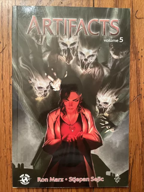 Artifacts-Vol 5 ByRon Marz 2013 Top Cow Witchblade Darkness TPB, New. MM