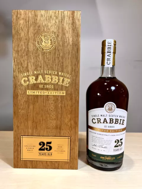 Macallan 25 Crabbie